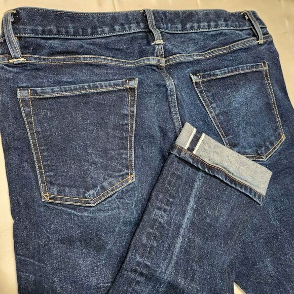 Flint and Tinder Stretch Selvedge Jeans Men 34x29 *READ Slim Fit Japanese Denim - Picture 1 of 11